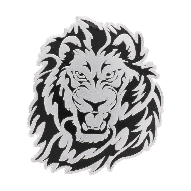 Car Lion Metal Stickers Personalized Aluminum Alloy Decorative Stickers, Size:8 x 7.5cm ÎҵÄÉ̵ê