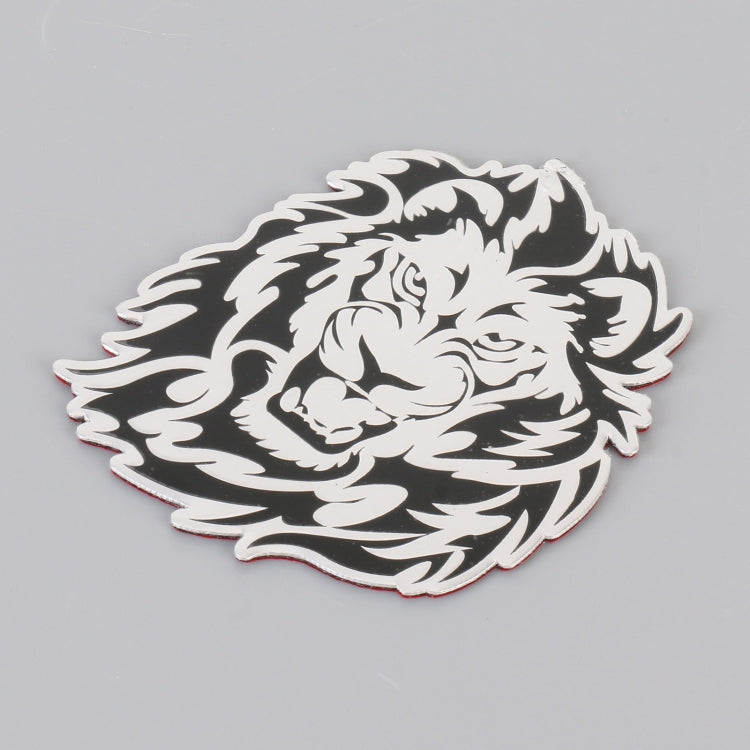 Car Lion Metal Stickers Personalized Aluminum Alloy Decorative Stickers, Size:8 x 7.5cm ÎҵÄÉ̵ê