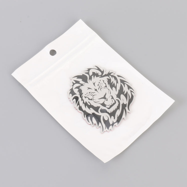 Car Lion Metal Stickers Personalized Aluminum Alloy Decorative Stickers, Size:8 x 7.5cm ÎҵÄÉ̵ê