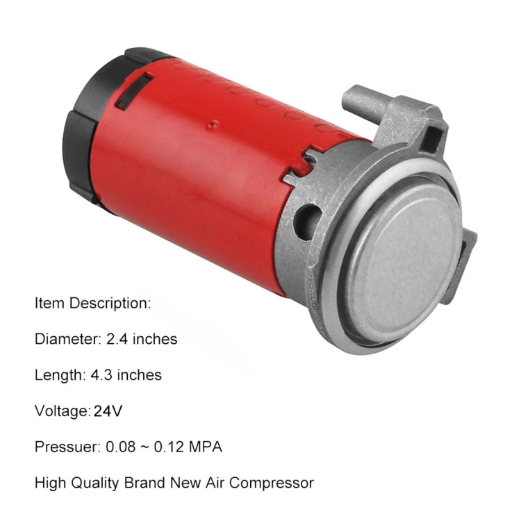 24V Portable Car Air Horn Air Compressor-Reluova