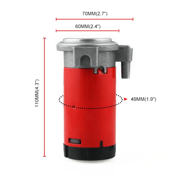 24V Portable Car Air Horn Air Compressor-Reluova