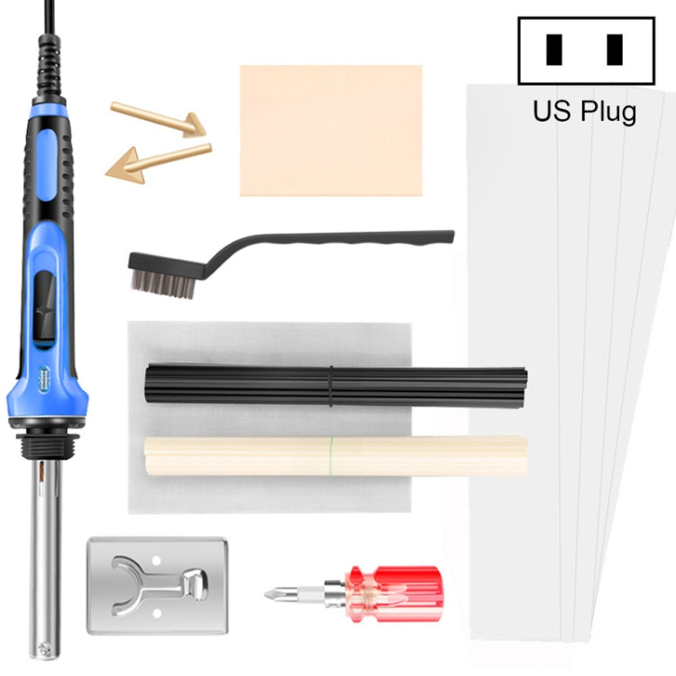 100W Electric Soldering Iron Plastic Welding Machine Car Bumper Repair Plier, US Plug