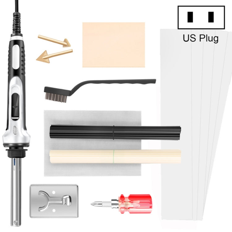 100W Electric Soldering Iron Plastic Welding Machine Car Bumper Repair Plier, US Plug