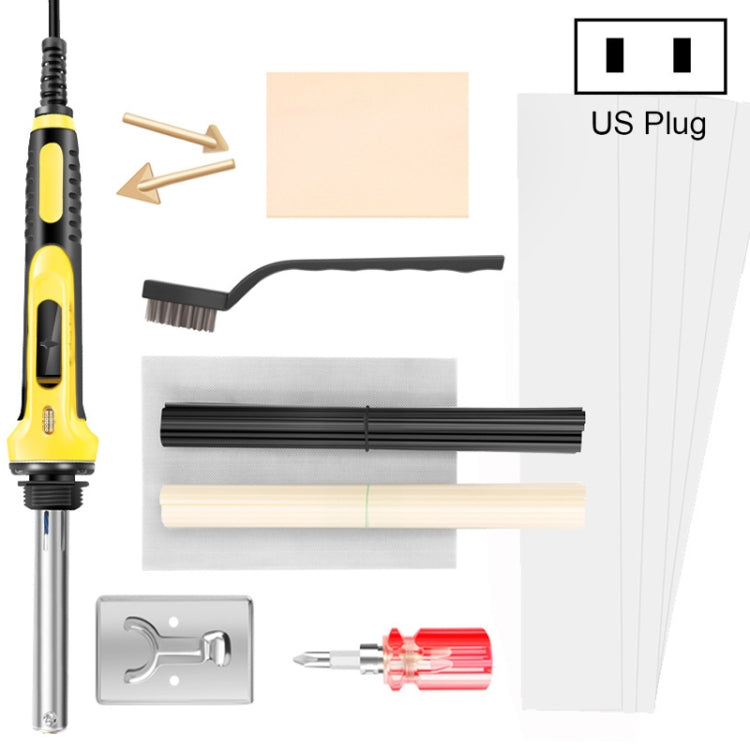 100W Electric Soldering Iron Plastic Welding Machine Car Bumper Repair Plier, US Plug