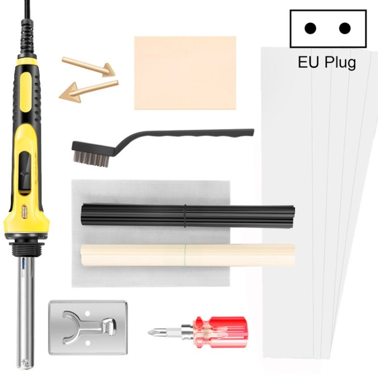 100W Electric Soldering Iron Plastic Welding Machine Car Bumper Repair Plier, EU Plug