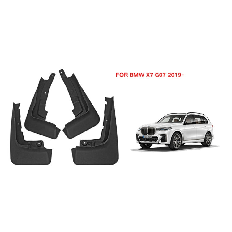 For BMW X7 2019-2023 4pcs/Set Car Auto Soft Plastic Splash Flaps Fender Guard ÎҵÄÉ̵ê