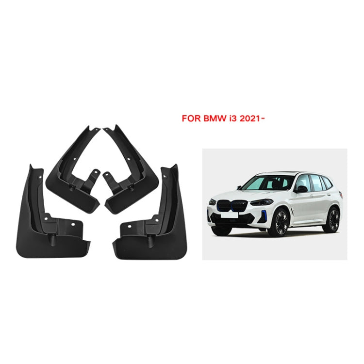 For BMW iX3 Electric 2021-2023 4pcs/Set Car Auto Soft Plastic Splash Flaps Fender Guard ÎҵÄÉ̵ê