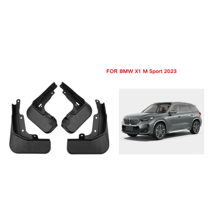 For BMW X1 M Sports 2023 4pcs/Set Car Auto Soft Plastic Splash Flaps Fender Guard ÎҵÄÉ̵ê