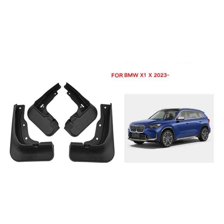 For BMW X1 X 2023 4pcs/Set Car Auto Soft Plastic Splash Flaps Fender Guard ÎҵÄÉ̵ê