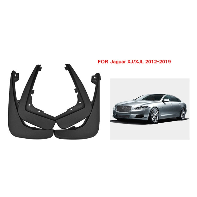 For Jaguar XJ / XJL 2012-2019 4pcs/Set Car Auto Soft Plastic Splash Flaps Fender Guard ÎҵÄÉ̵ê