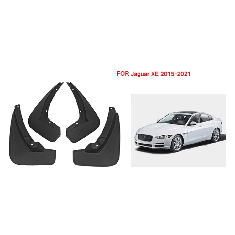 For Jaguar XE 2015-2021 4pcs/Set Car Auto Soft Plastic Splash Flaps Fender Guard ÎҵÄÉ̵ê