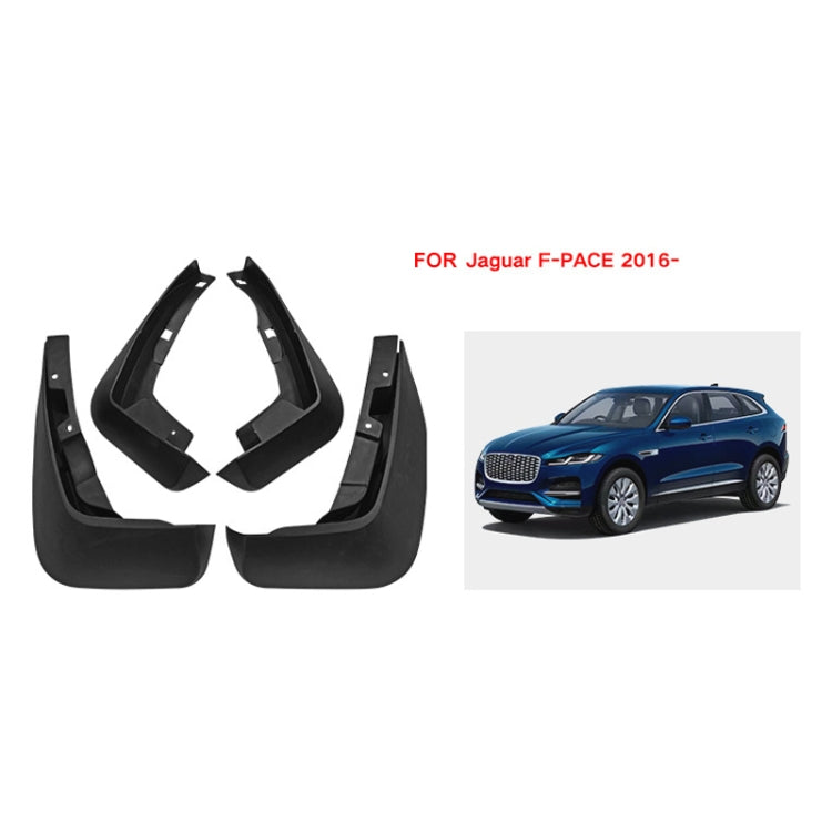 For Jaguar F-pace 2016-2023 4pcs/Set Car Auto Soft Plastic Splash Flaps Fender Guard ÎҵÄÉ̵ê