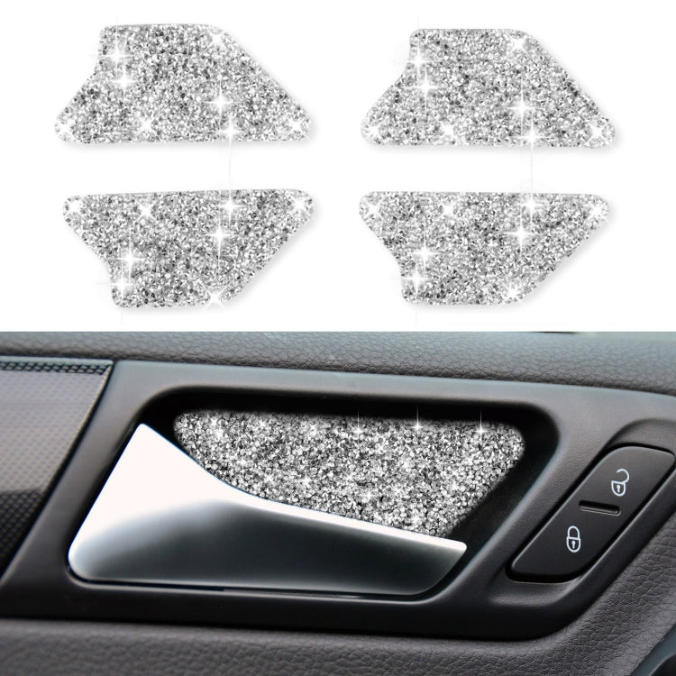 Car Door Bowl Diamond Decoration Cover Sticker for Volkswagen Golf 6 2008-2012, Left and Right Drive ÎҵÄÉ̵ê