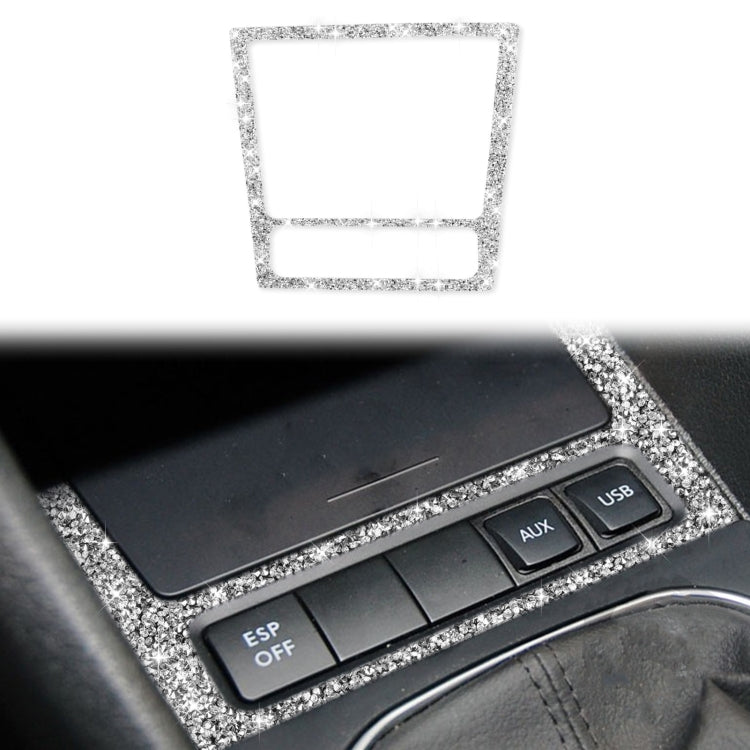 Car Ashtray Frame Diamond Decoration Cover Sticker for Volkswagen Golf 6 2008-2012, Left and Right Drive ÎҵÄÉ̵ê