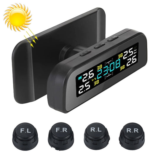 TY17 Car External High Precision Solar Charging Tire Pressure Monitoring System TPMS ÎҵÄÉ̵ê