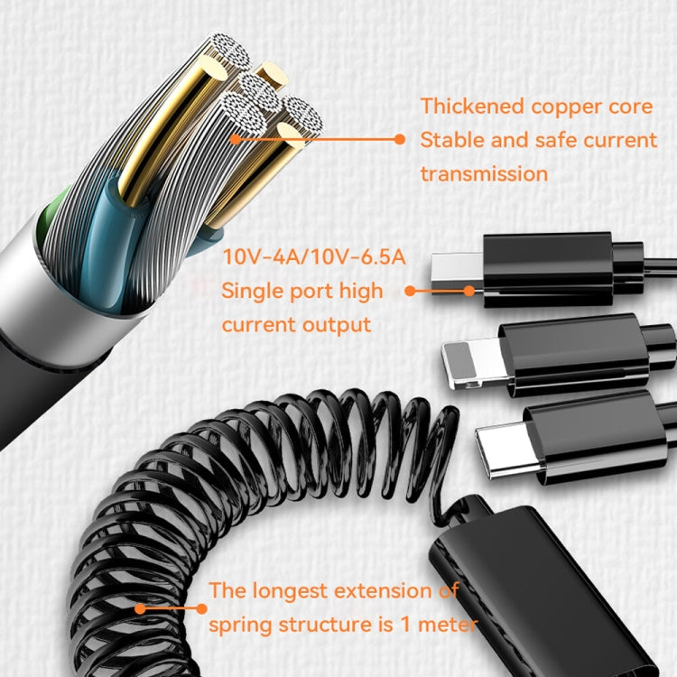 BW13 67.5W 3 in 1 Charging Cable & Dual USB Port Car Charger ÎҵÄÉ̵ê