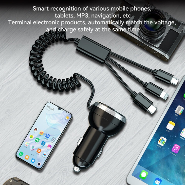 BW13 67.5W 3 in 1 Charging Cable & Dual USB Port Car Charger ÎҵÄÉ̵ê