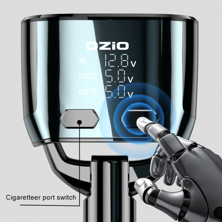 Ozio CL48TC 66W PD 20W + USB Dual Port Multi-function Car Charger with Dual Cigarette Lighters ÎҵÄÉ̵ê