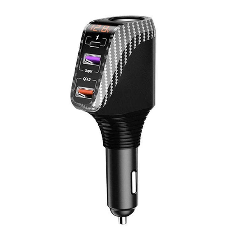 DY68TC 278W PD3.0 100W + Dual USB 66W+22.5W Carbon Fiber Pattern Car Charger ÎҵÄÉ̵ê