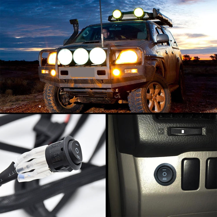 H0006 Off-road Vehicle 480W 2 in 1 Waterproof Switch Light Wiring Harness ÎҵÄÉ̵ê