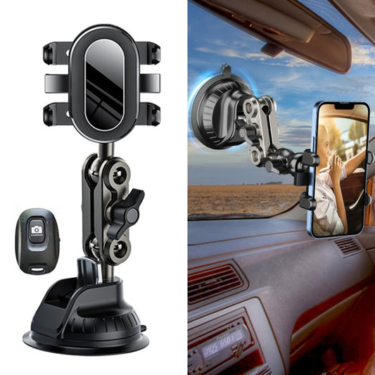 Car Universal Overhead Camera Suction Cup Phone Holder, Short Style with Bluetooth Remote Control ÎҵÄÉ̵ê