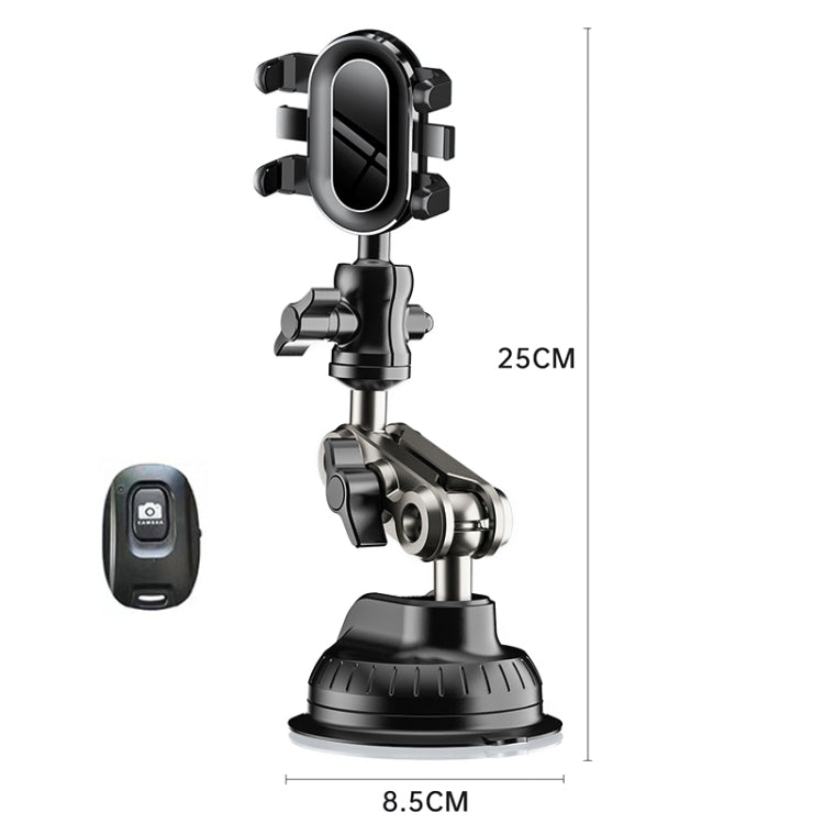 Car Universal Overhead Camera Suction Cup Phone Holder, Short Style with Bluetooth Remote Control ÎҵÄÉ̵ê