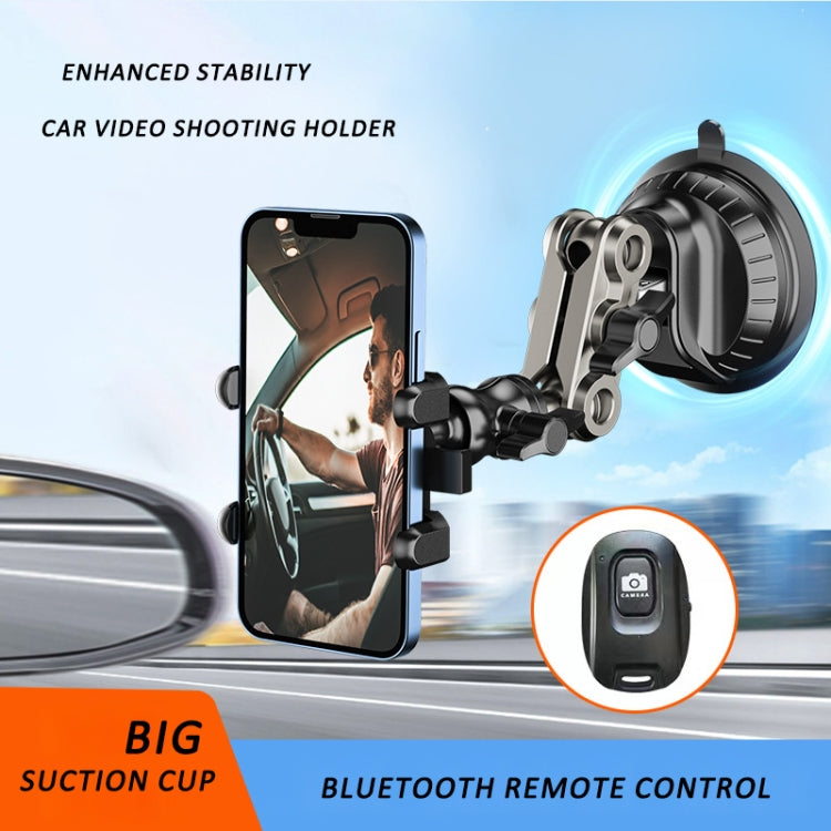 Car Universal Overhead Camera Suction Cup Phone Holder, Short Style with Bluetooth Remote Control ÎҵÄÉ̵ê