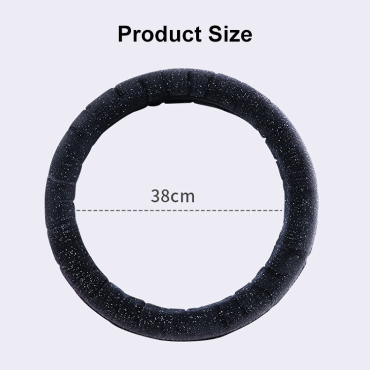 D Style Car Universal Self Heating Plush Warm Anti-skid Steering Wheel Cover, Diameter: 38cm ÎҵÄÉ̵ê