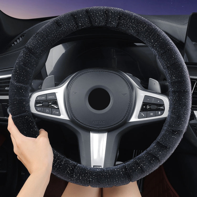 D Style Car Universal Self Heating Plush Warm Anti-skid Steering Wheel Cover, Diameter: 38cm ÎҵÄÉ̵ê