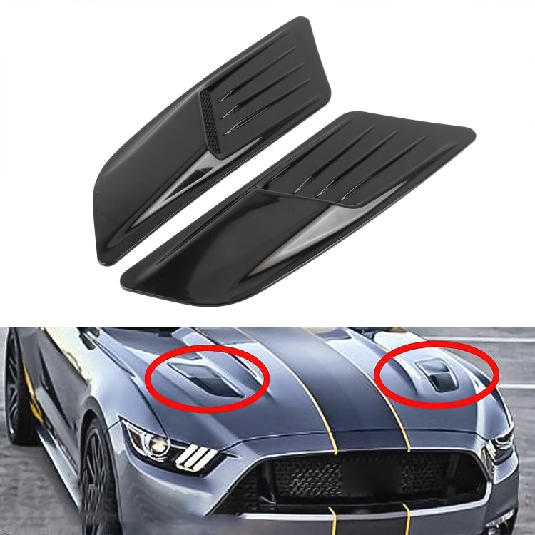 HD-713 1 Pair Car Hood Decorative Stickers Fender Air Vents Sticker ÎҵÄÉ̵ê