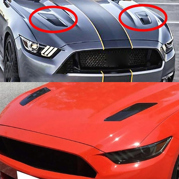 HD-713 1 Pair Car Hood Decorative Stickers Fender Air Vents Sticker ÎҵÄÉ̵ê