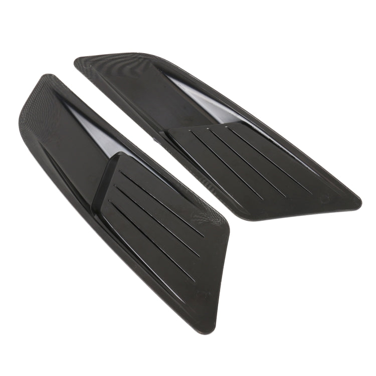 HD-713 1 Pair Car Hood Decorative Stickers Fender Air Vents Sticker(Carbon Fiber) ÎҵÄÉ̵ê