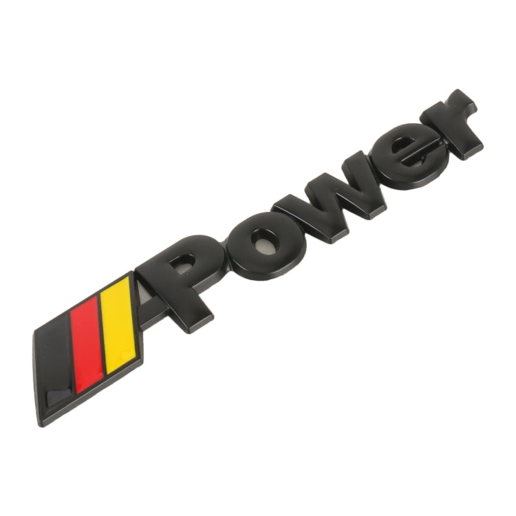 Car Germany Flag Style Power Metal Personalized Decorative Stickers, Size: 14x3x0.3cm ÎҵÄÉ̵ê