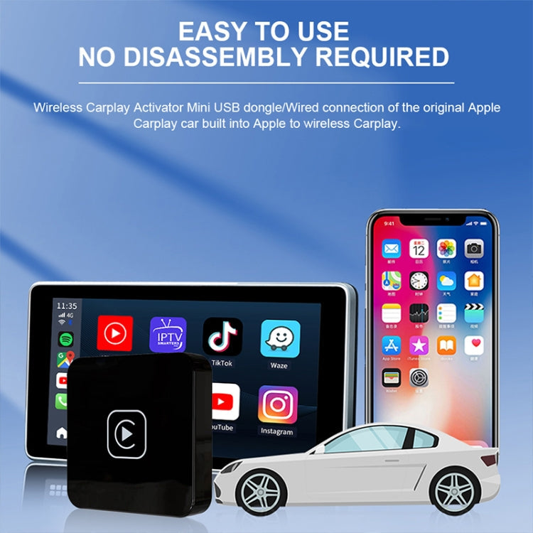 Car Intelligent AI Box Original Car Wired to Wireless Carplay