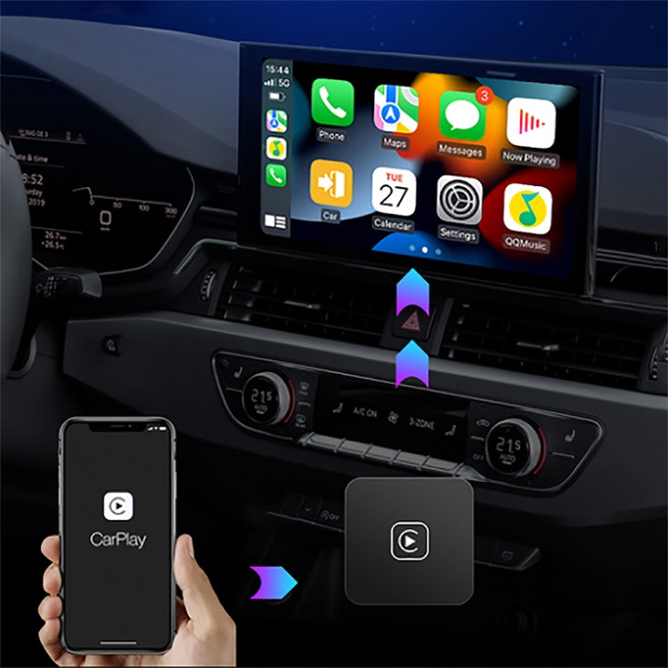 Car Intelligent AI Box Original Car Wired to Wireless Carplay