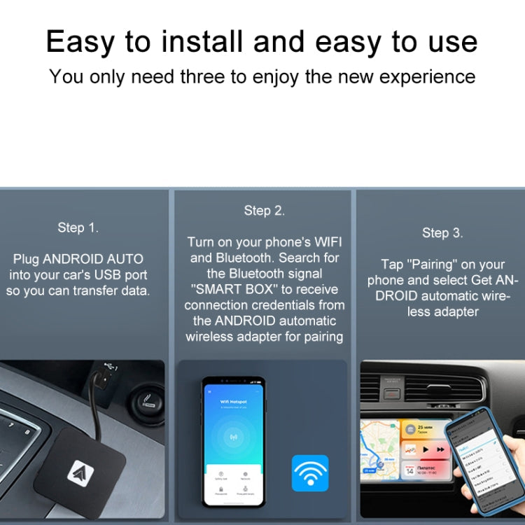 Car Intelligent AI Box Original Car Wired to Wireless Android Auto ÎҵÄÉ̵ê