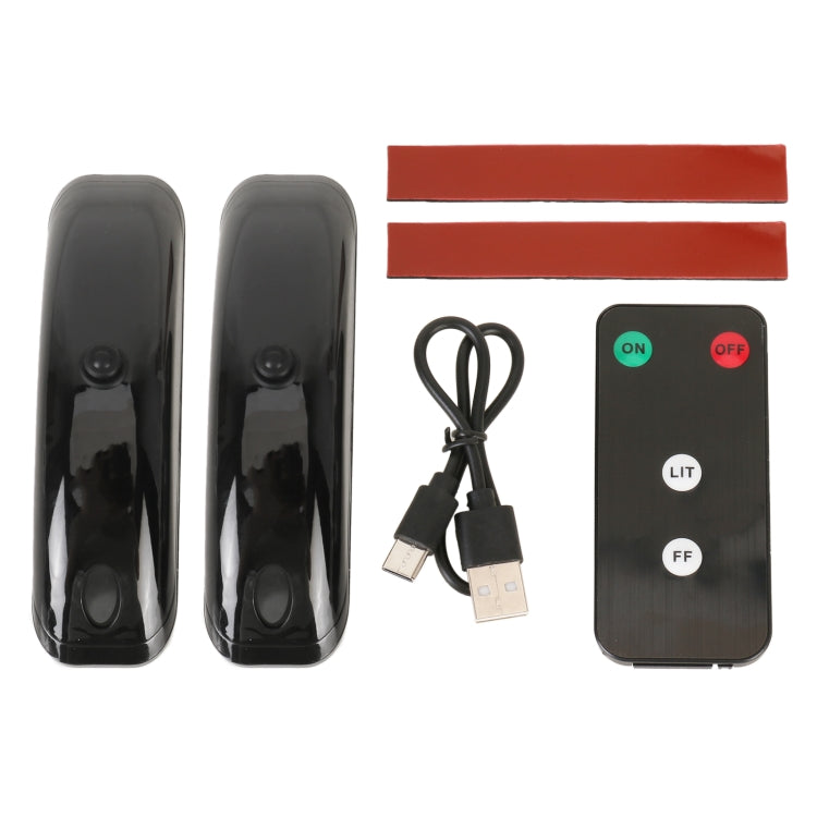 H901 2pcs Car Remote Pilot Light Warning Light Dual Flash Light ÎҵÄÉ̵ê