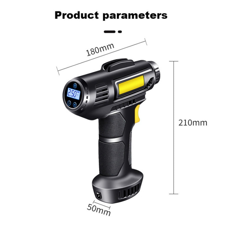 Car Portable Mini Wireless Digital Display Tire Inflator Pump