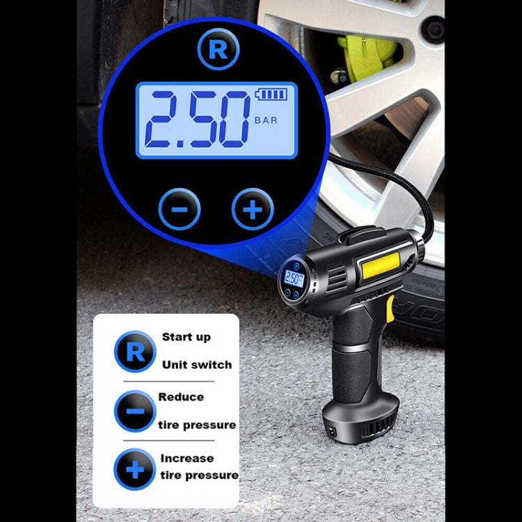 Car Portable Mini Wireless Digital Display Tire Inflator Pump