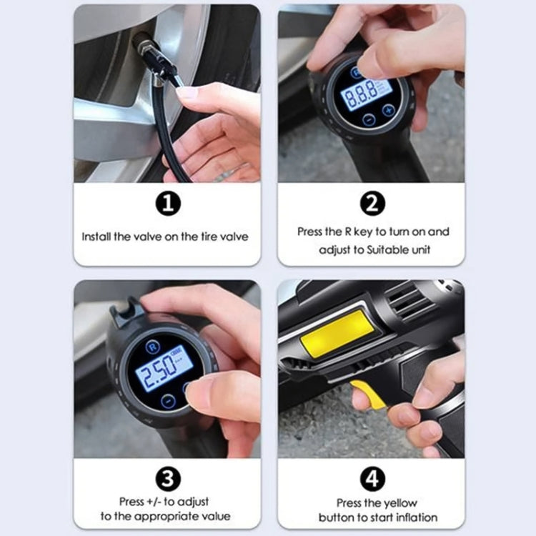 Car Portable Mini Wireless Digital Display Tire Inflator Pump ÎҵÄÉ̵ê