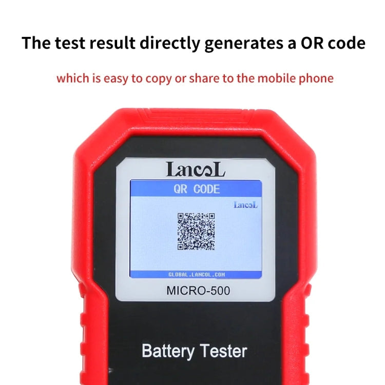 LCD Screen Car Battery Tester