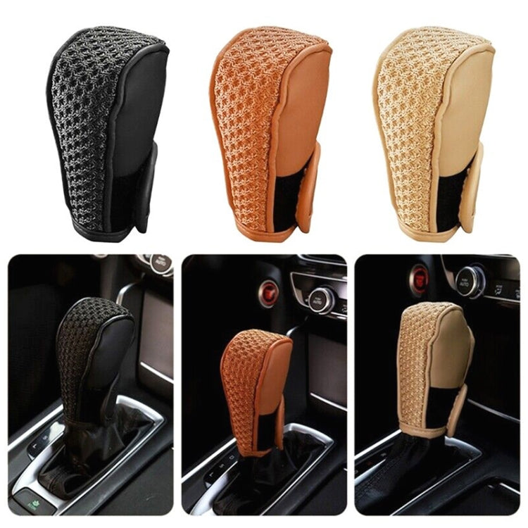 Universal Car PU + Ice Silk Gear Shift Knob Protective Cover ÎҵÄÉ̵ê