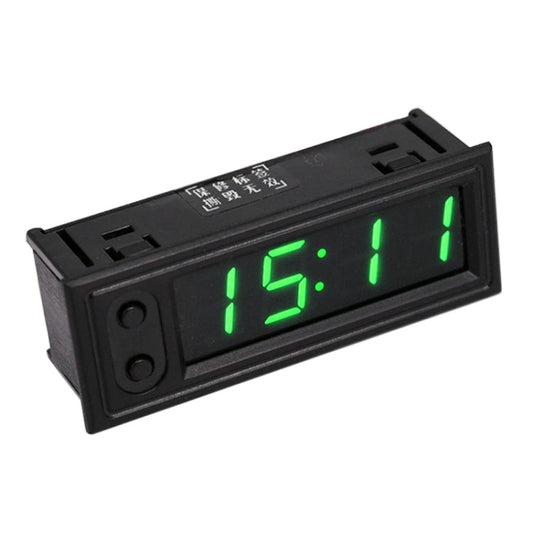 3 in 1 DC5-50V Car High-precision Electronic LED Luminous Clock + Thermometer + Voltmeter ÎҵÄÉ̵ê