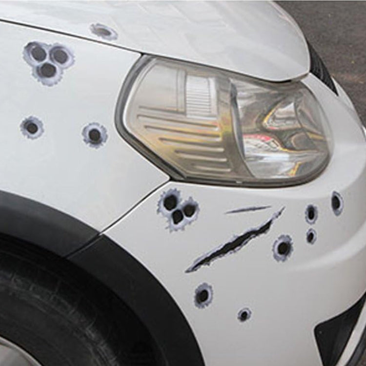 Car PVC Self-adhesive Bullet Hole Scratch Personalized Stickers ÎҵÄÉ̵ê