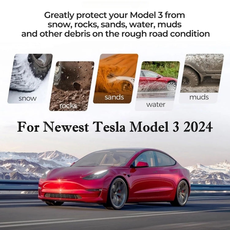 For Tesla Model 3 4 ppcs / Set Car Fenders Mud Flap Modification Accessories ÎҵÄÉ̵ê