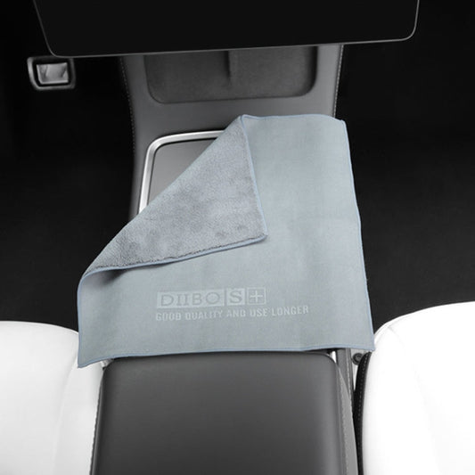 For Tesla General Car Microfiber Towel Cleaning Rag, Style: With LOGO, Size: 30 x 30cm ÎҵÄÉ̵ê