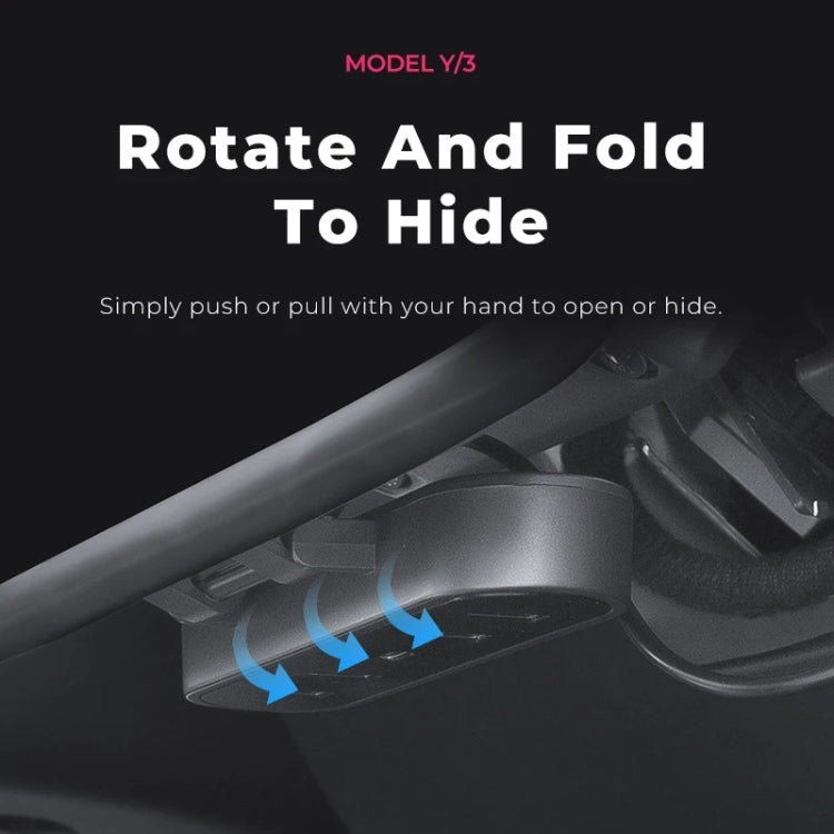 For Tesla Model Y / 3 2021-2023 Foldable Hidden Smart Docking Station Behind The Car Screen ÎҵÄÉ̵ê