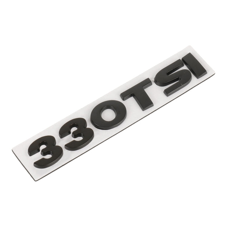 Car 330TSI Pattern 3D Metal Personalized Decorative Stickers, Size: 11.5x2.5x0.5cm ÎҵÄÉ̵ê