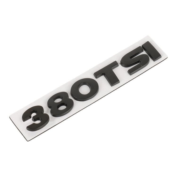 Car 380TSI Pattern 3D Metal Personalized Decorative Stickers, Size: 11.5x2.5x0.5cm ÎҵÄÉ̵ê