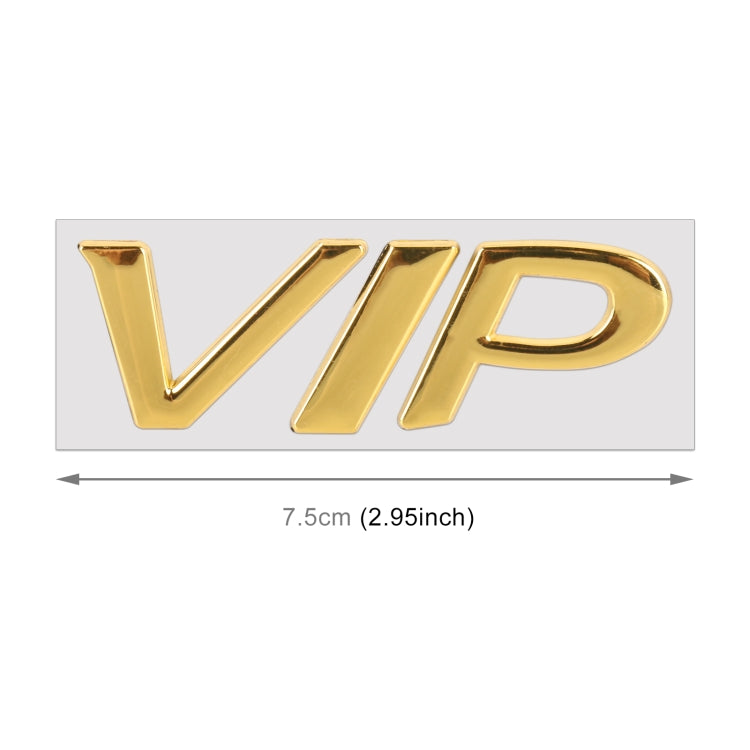 Car Split VIP Metal Personalized Decorative Stickers, Size: 7.5 x 3 x 0.5cm ÎҵÄÉ̵ê